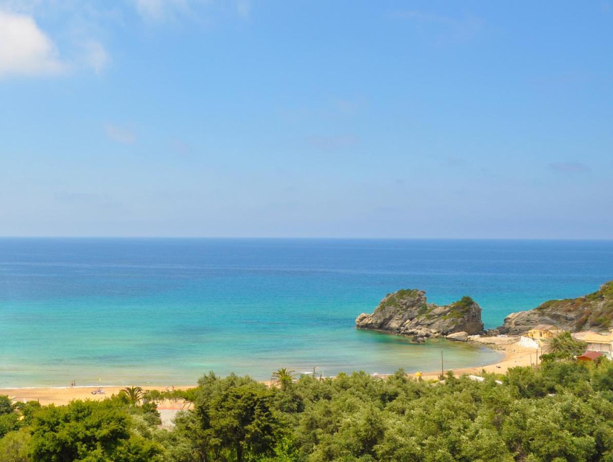 Large Apartment By The Pool - Pelekas Beach, Corfu Екстер'єр фото