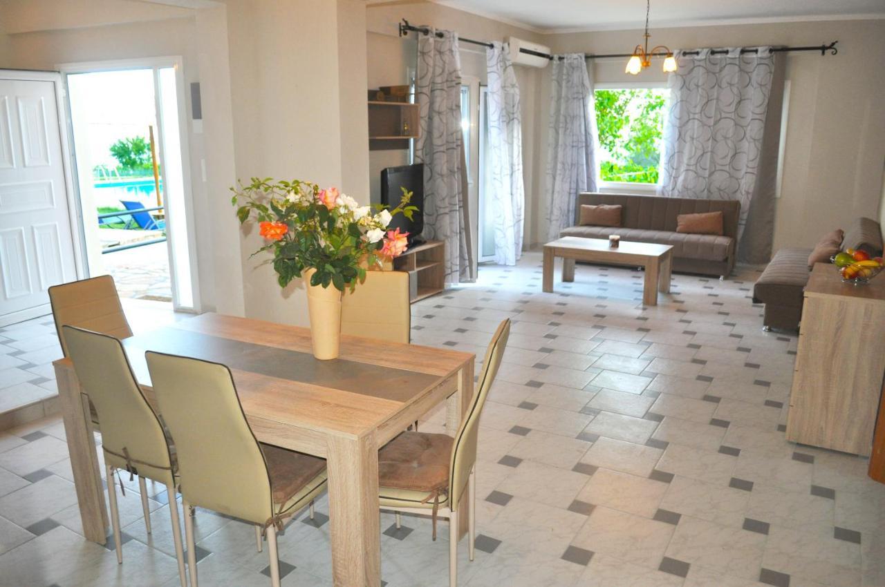 Large Apartment By The Pool - Pelekas Beach, Corfu Екстер'єр фото